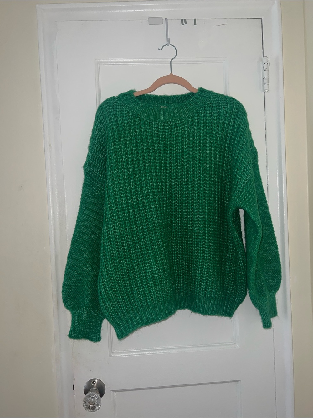 Lili sidonio chunky green sweater